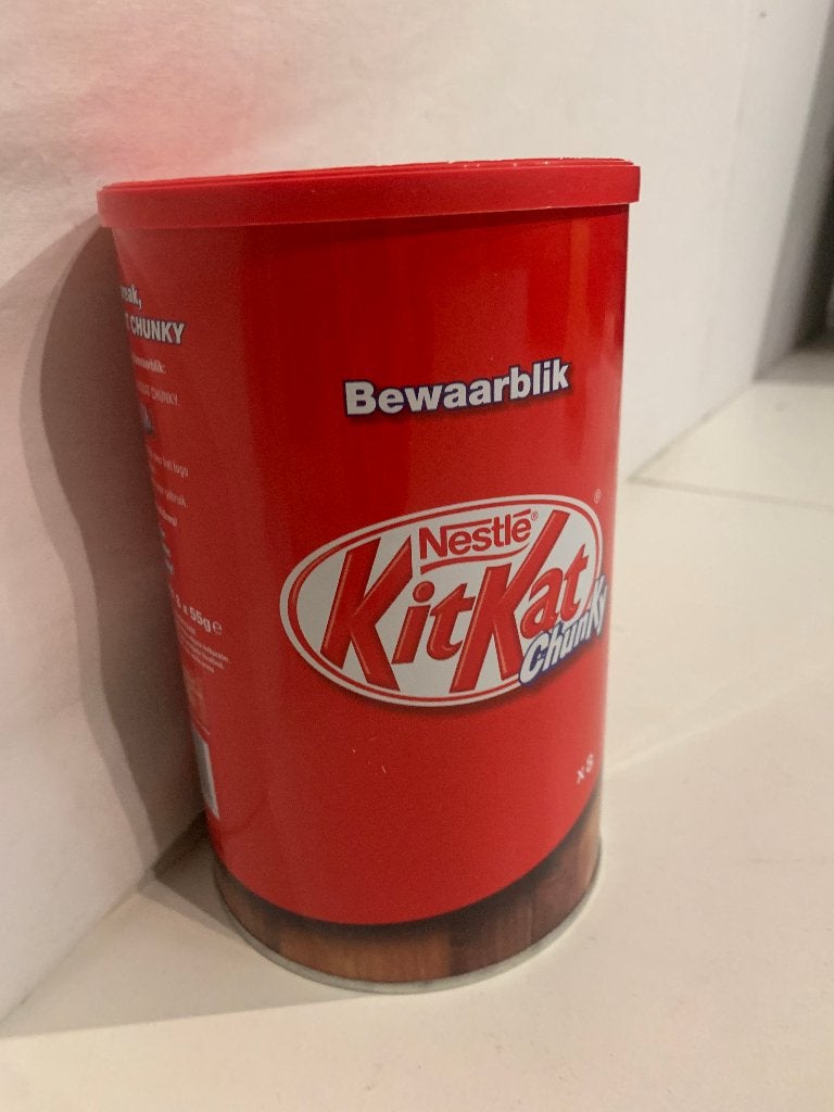 Kitkat bewaarblikken, Verzamelen, Blikken, Nieuw, Overige, Ophalen of Verzenden