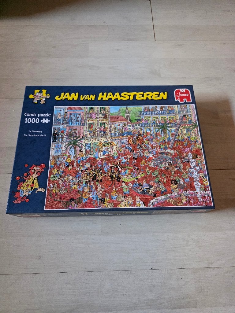 Puzzels wasgij en jan van haasteren, Ophalen, 500 t/m 1500 stukjes, Zo goed als nieuw, Legpuzzel