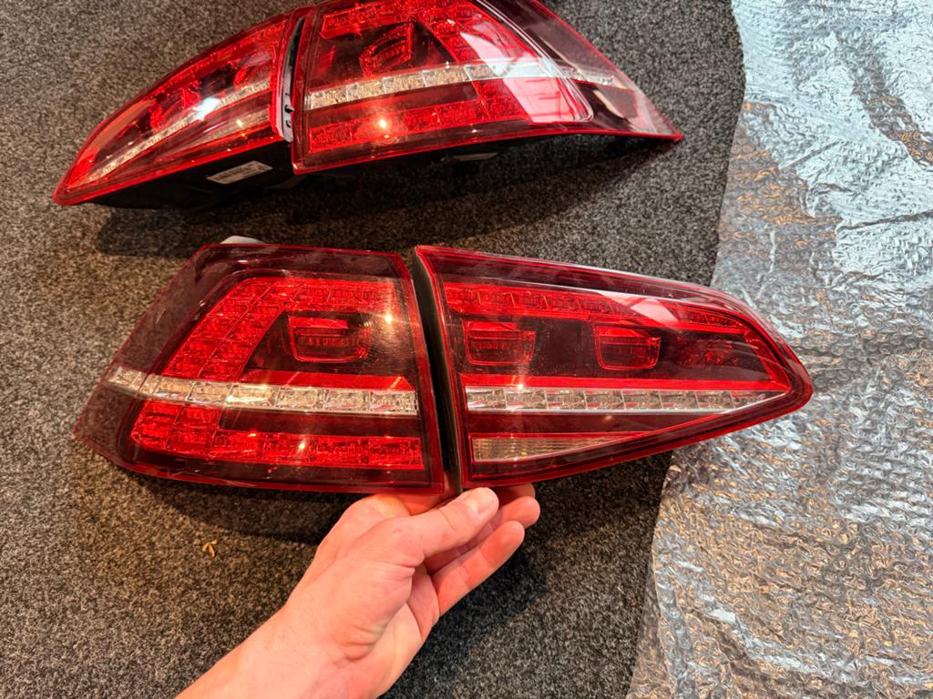 Originele LED Achterlichten voor Golf 7 - compleet, Auto-onderdelen, Verlichting, Ophalen, Gebruikt, Volkswagen
