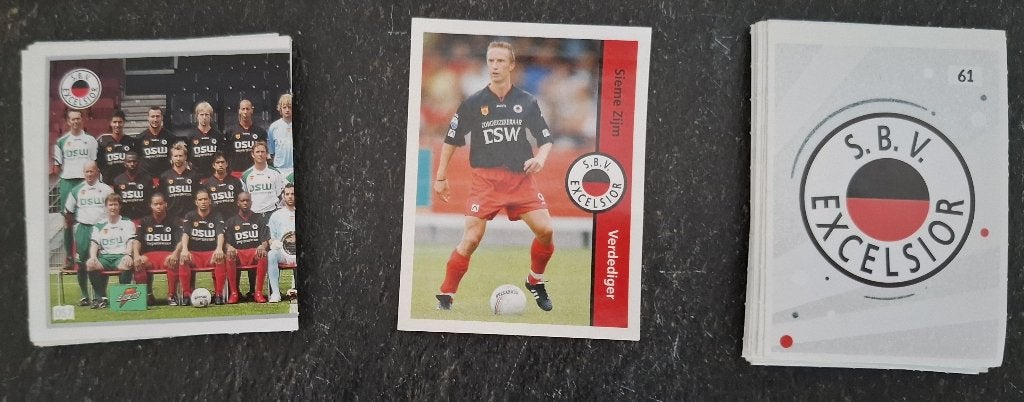 Excelsior stickers, Ophalen of Verzenden, Zo goed als nieuw, Overige binnenlandse clubs, Poster, Plaatje of Sticker
