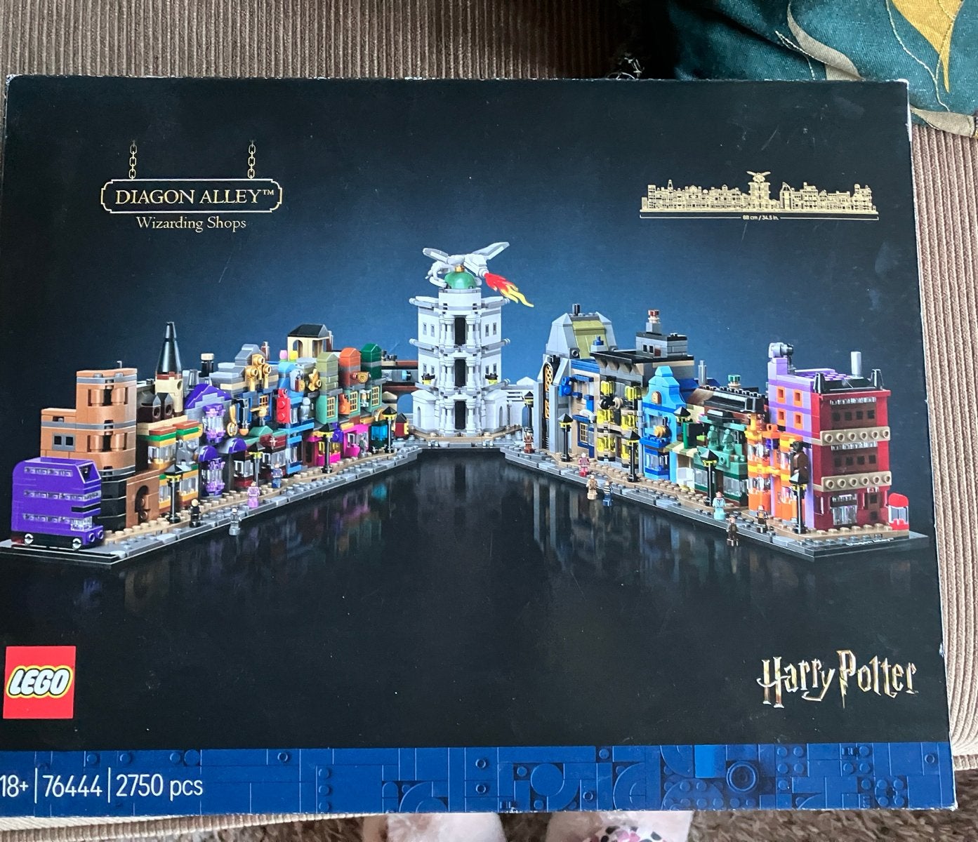 Lego Harry Potter 76444 Wegisweg met doos, Lego, Harry Potter, Ophalen of Verzenden, Zo goed als nieuw