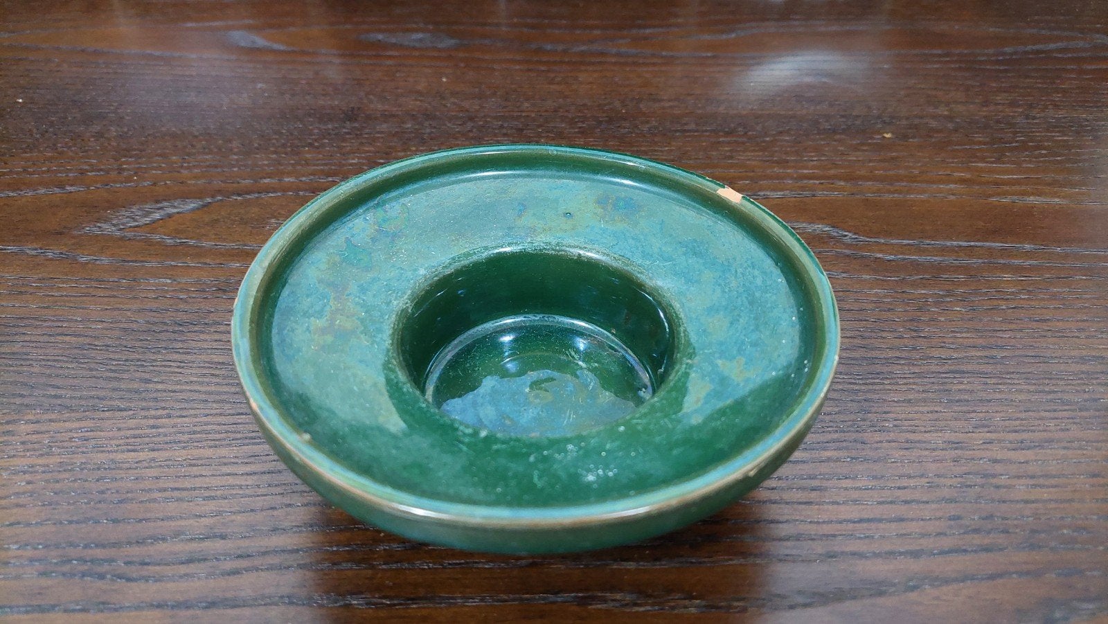 Vintage Groene Cactus Schaal - ADCO 152, Ophalen of Verzenden