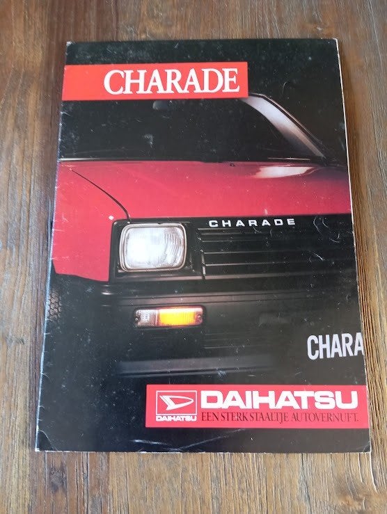 Daihatsu Charade 12 pag., Verzenden, Zo goed als nieuw, Overige merken