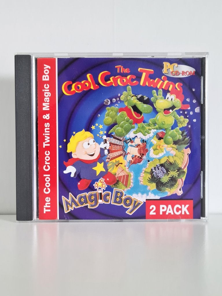 The Cool Croc Twins & Magic Boy - PC cd-rom, 1 speler, Ophalen of Verzenden, Zo goed als nieuw, Vanaf 3 jaar