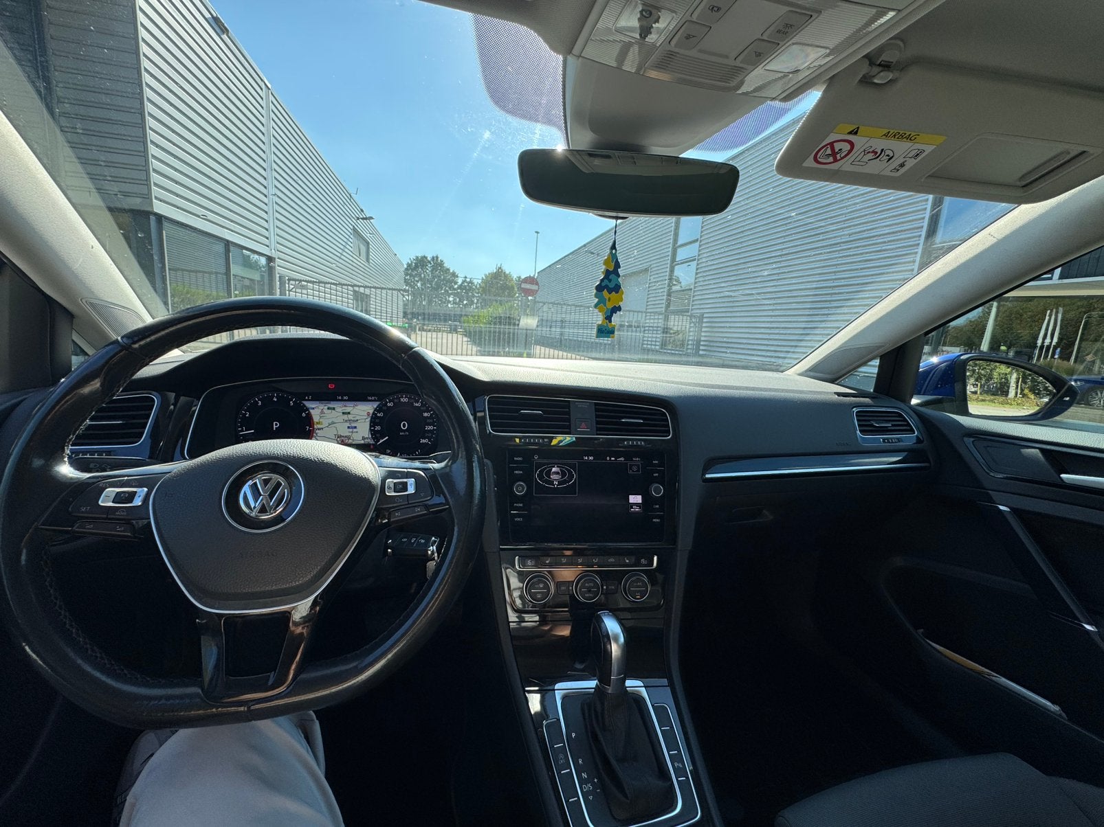 Volkswagen golf 7.5 R-line Automaat onderhoudsboekjes✅, Auto's, 4 cilinders, Blauw, 1202 kg, 1395 cc