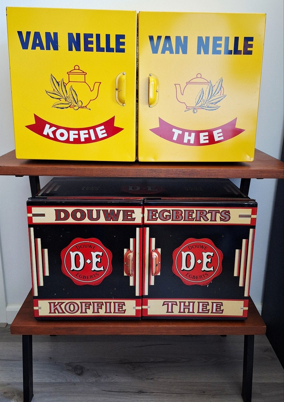 Winkelblikken., Verzamelen, Blikken, Ophalen, Koffie, Douwe Egberts