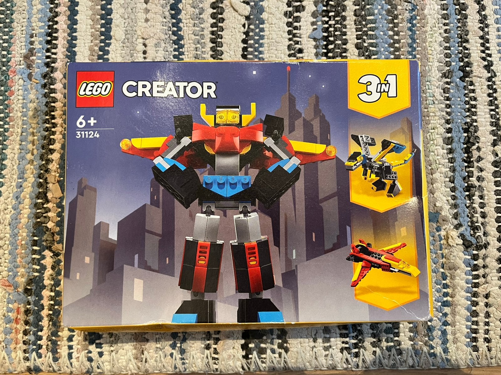 Lega Creator 3in1 - 31124 - superrobot, draak of straaljager, Ophalen of Verzenden, Nieuw, Lego