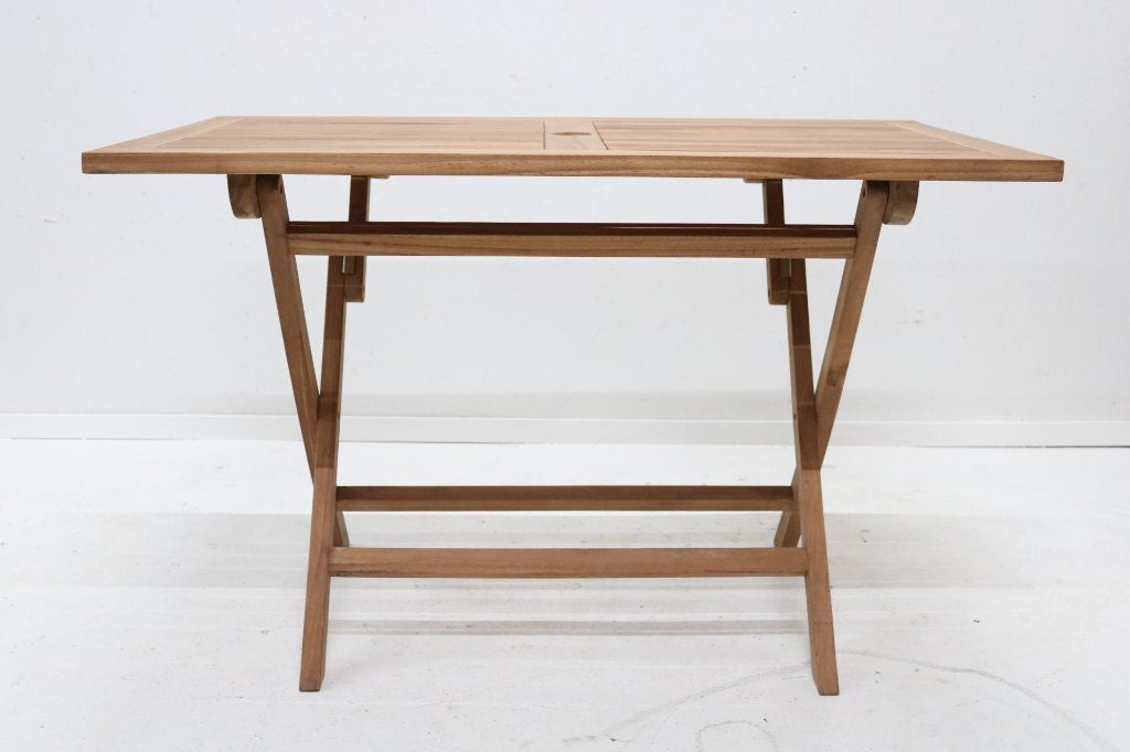Nieuw Teak Vierkante Klaptafels 120x70 CM, Ophalen, 50 tot 100 cm, 50 tot 100 cm, Rechthoekig
