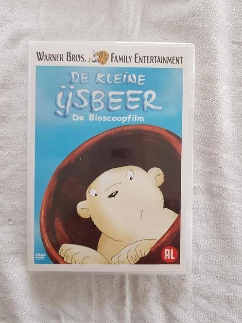 De kleine ijsbeer dvd de bioscoopfilm, Gebruikt, Alle leeftijden, Ophalen of Verzenden, Dieren