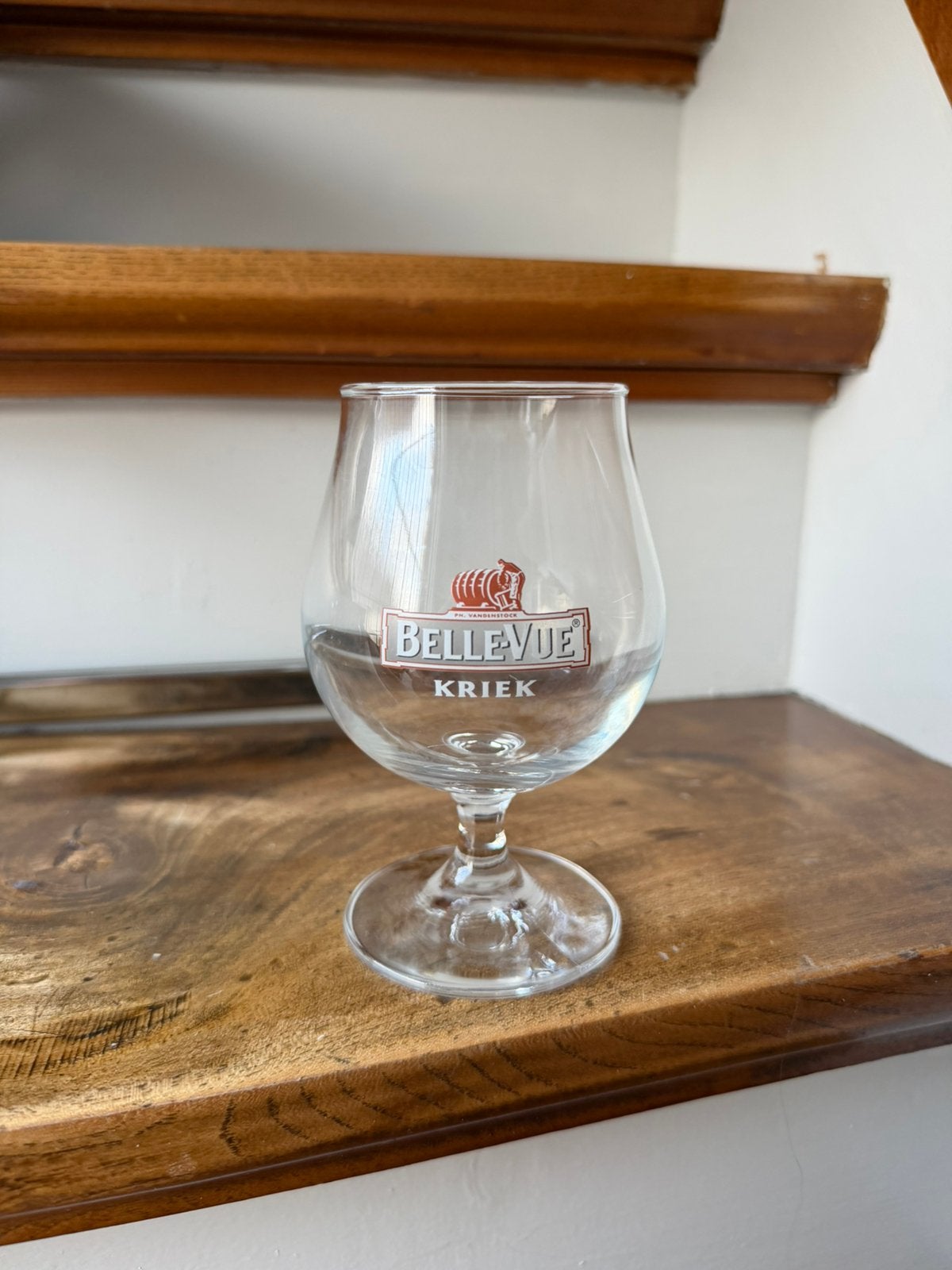 3x Belle-Vue kriek bierglas, Ophalen of Verzenden, Glas of Glazen, Overige merken