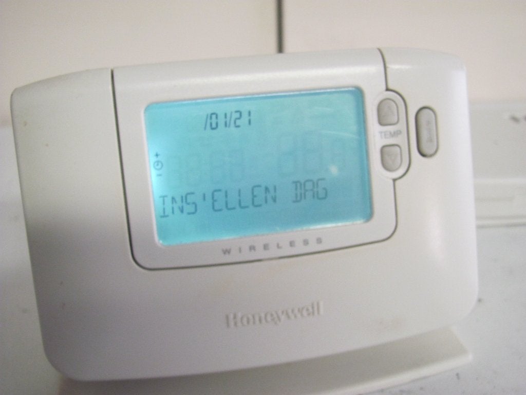 Honeywell wireless met bdr91 aansluiting bij de cv ketel, Ophalen of Verzenden, Slimme thermostaat, Zo goed als nieuw