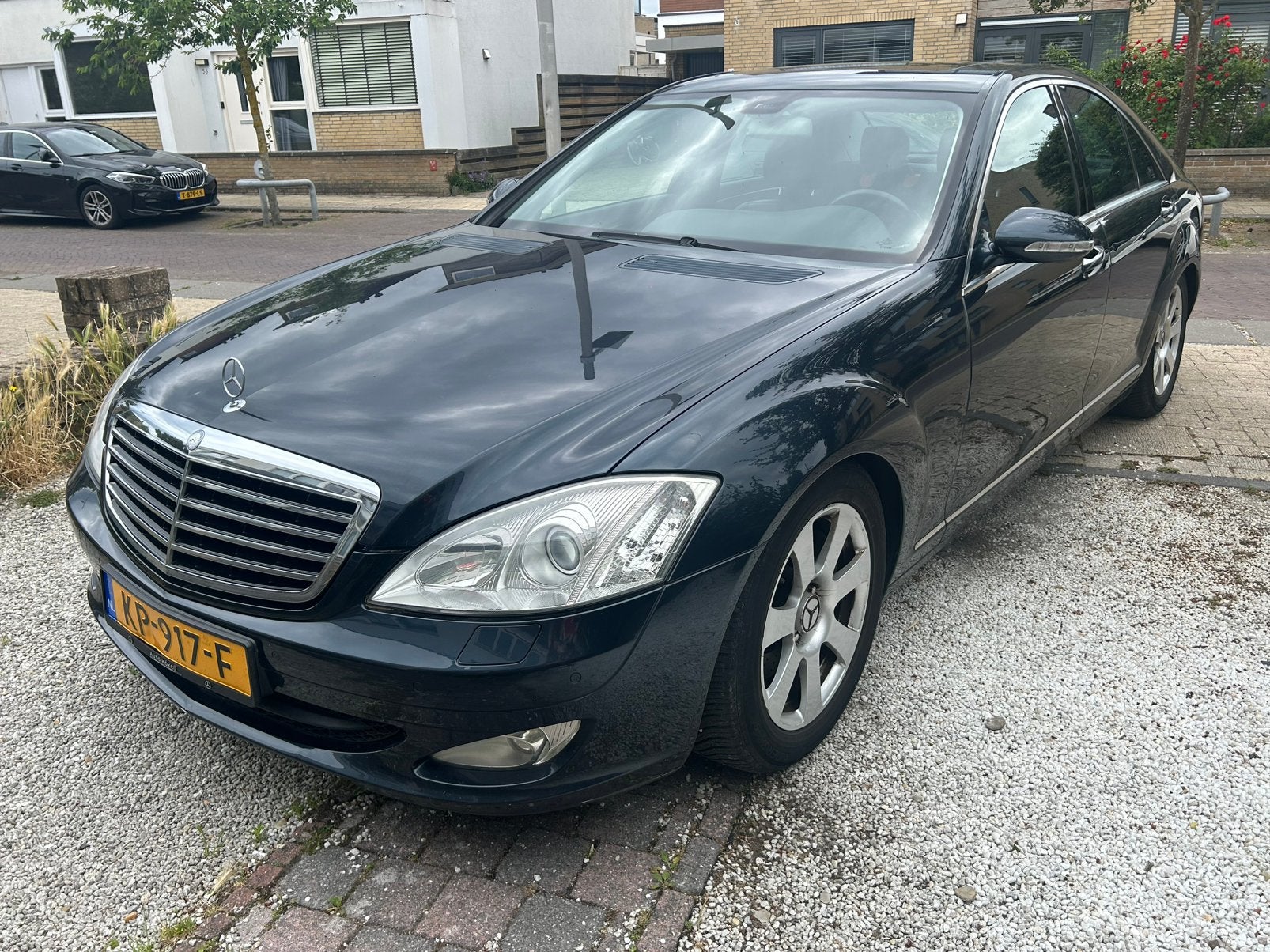 Mercedes-Benz S-Klasse 3.5 S350 AUT 2005 Zwart, Auto's, Mercedes-Benz, Automaat, 1780 kg, Achterwielaandrijving, Navigatiesysteem
