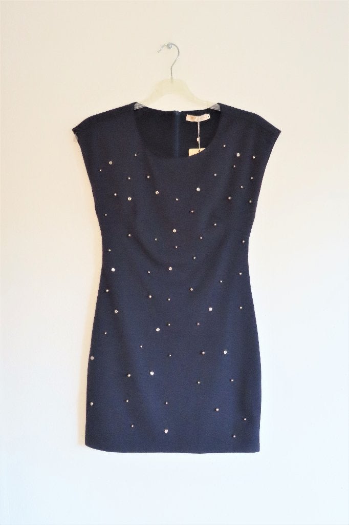 Jurk Mouwloos Blauw mt S *Nieuw* (4181), Kleding | Dames, Jurken, Blauw, Nieuw, Ophalen of Verzenden, Maat 36 (S)