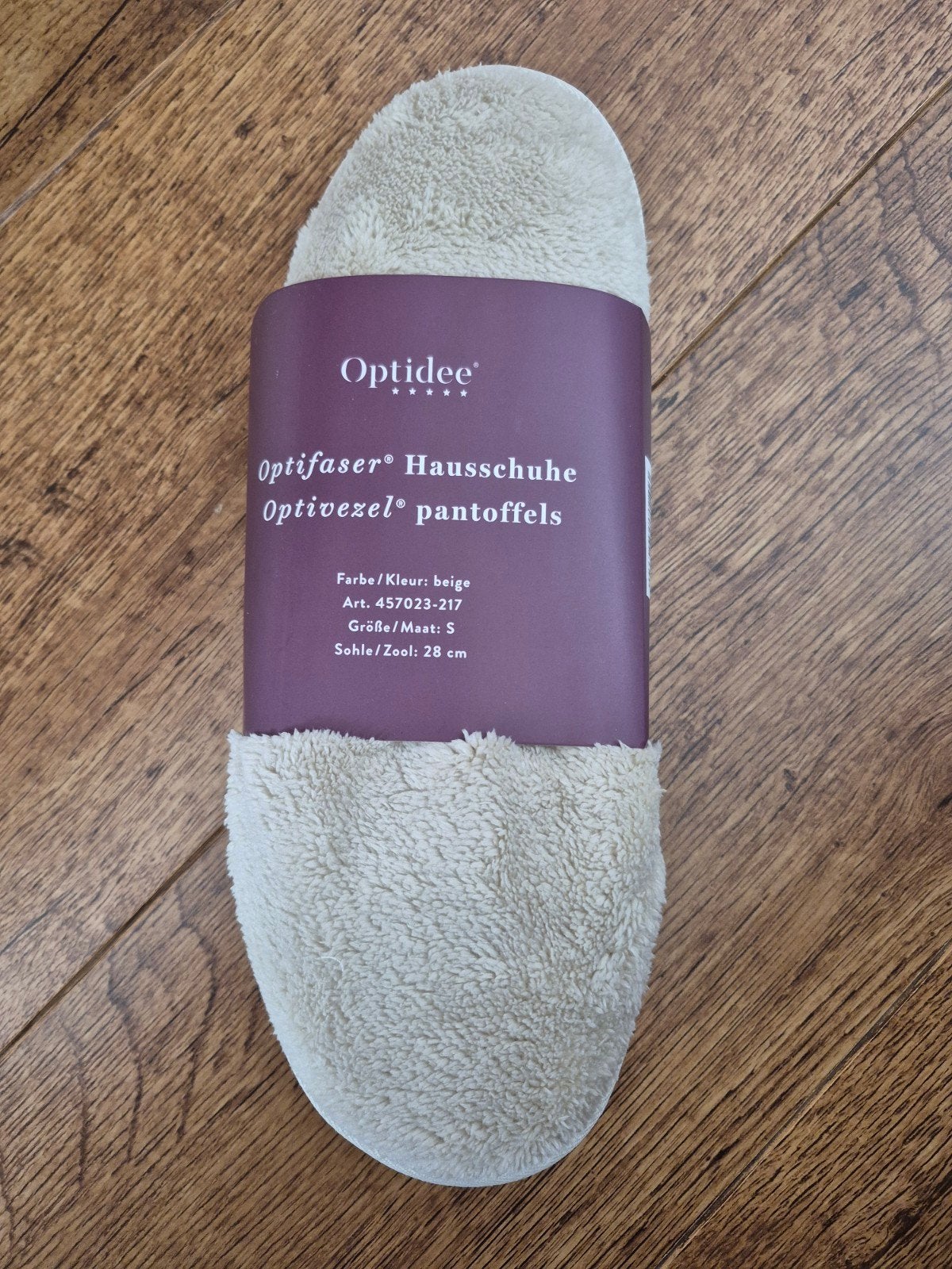 Optidee: Optivezel pantoffels Nieuw!, Ophalen, Eenpersoons, Kussen