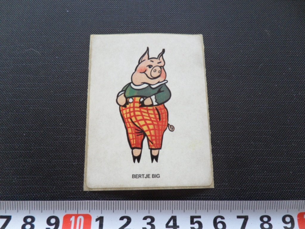 sticker strip flipje tiel - bertje big *, Verzamelen, Stickers, Zo goed als nieuw, Ophalen