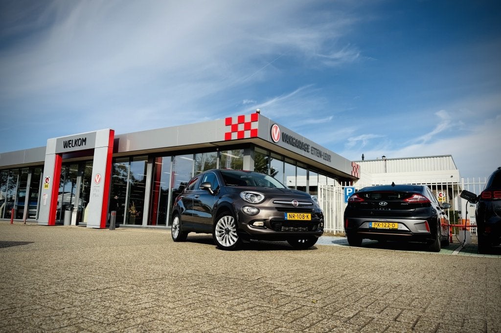 Fiat 500X 1.4 T M-Air Lounge | CLIMA | CRUISE | TREKHAAK | P, Auto's, 12 maanden, Gebruikt, 4 cilinders, Origineel Nederlands