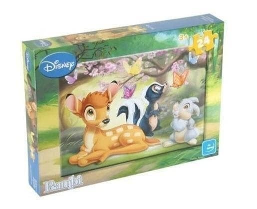 Bambi Puzzel - 24 stukjes - Disney Legpuzzel, 2 tot 4 jaar, 10 tot 50 stukjes, Nieuw, Ophalen of Verzenden