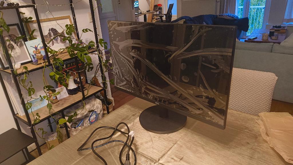 AOC Q27B3MA - 27 inch QHD Monitor - Zo goed als nieuw, Computers en Software, Monitoren, Gaming, HDMI, VA, Ophalen of Verzenden
