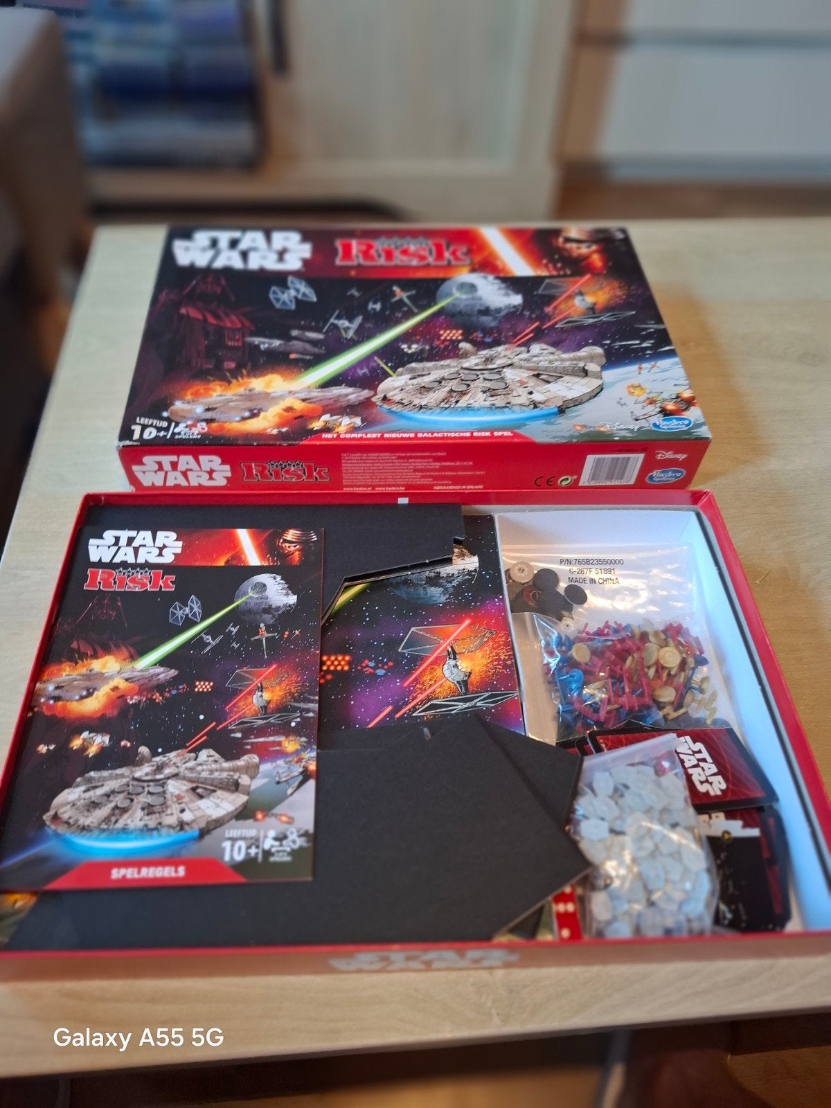 Star Wars Risk Bordspel - Compleet en Zo Goed als Nieuw, Hobby en Vrije tijd, Gezelschapsspellen | Bordspellen, Ophalen of Verzenden