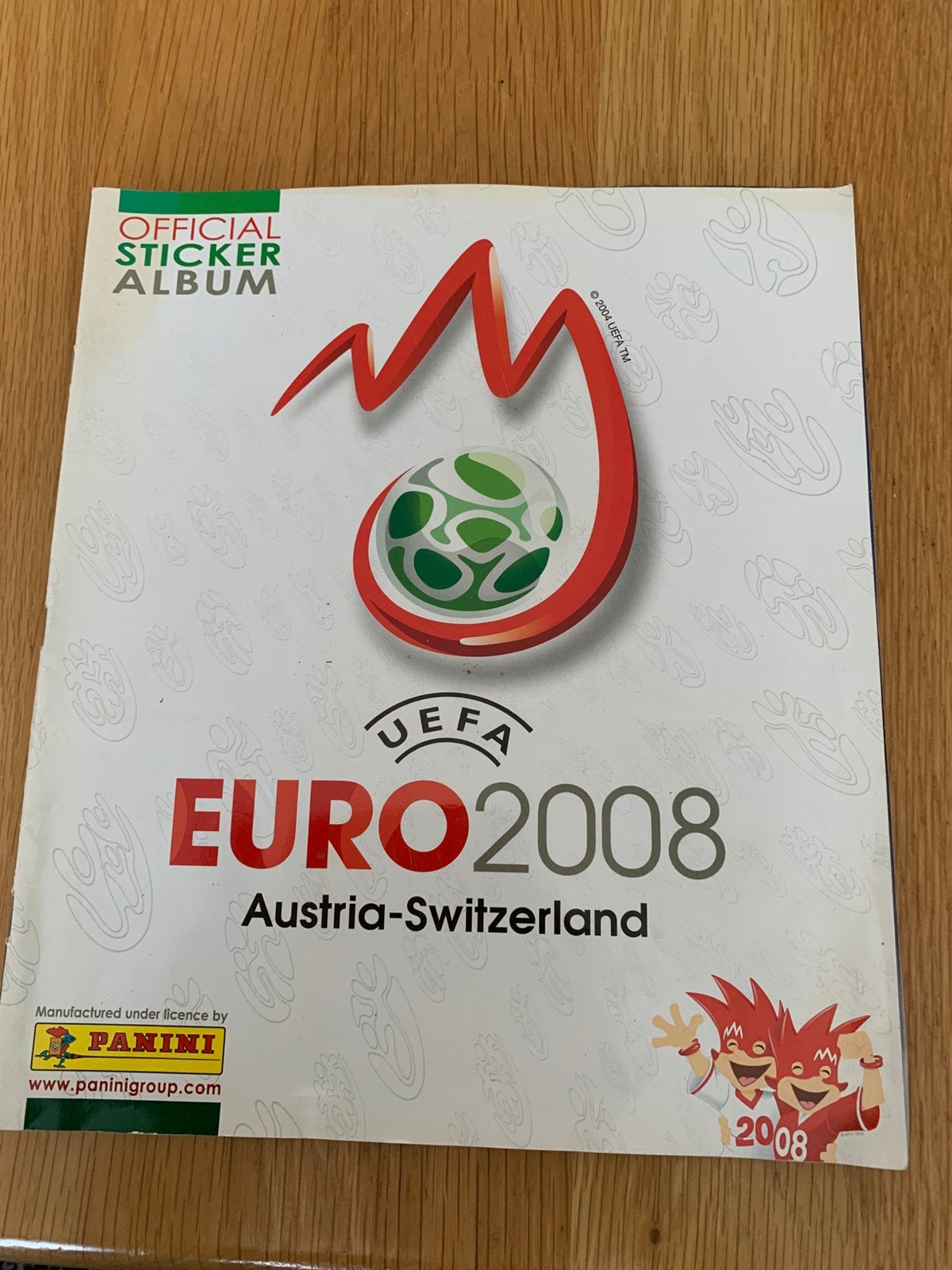 Euro 2008 Panini Stickerboek (COMPLEET), Ophalen of Verzenden, Zo goed als nieuw
