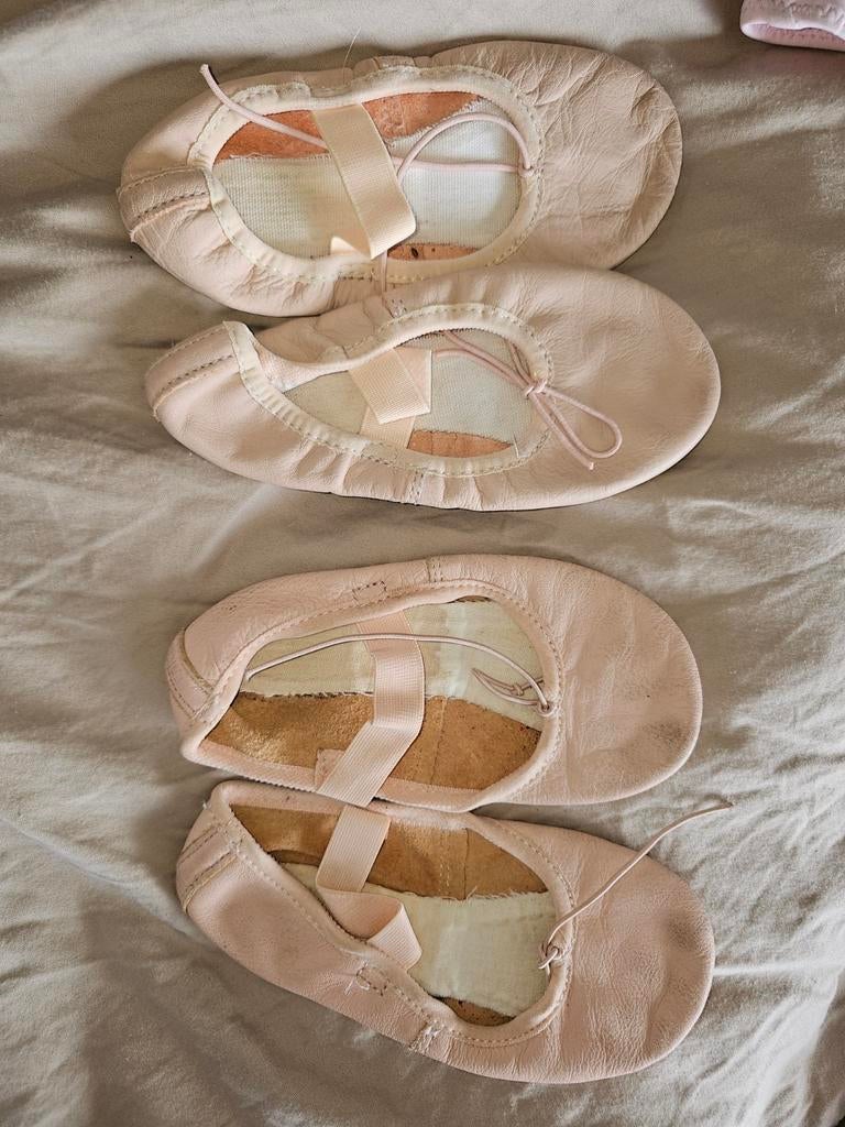 Balletpakje en leren balletschoentjes 4-8 jaar., Sport en Fitness, Ballet, Ophalen of Verzenden, Kleding