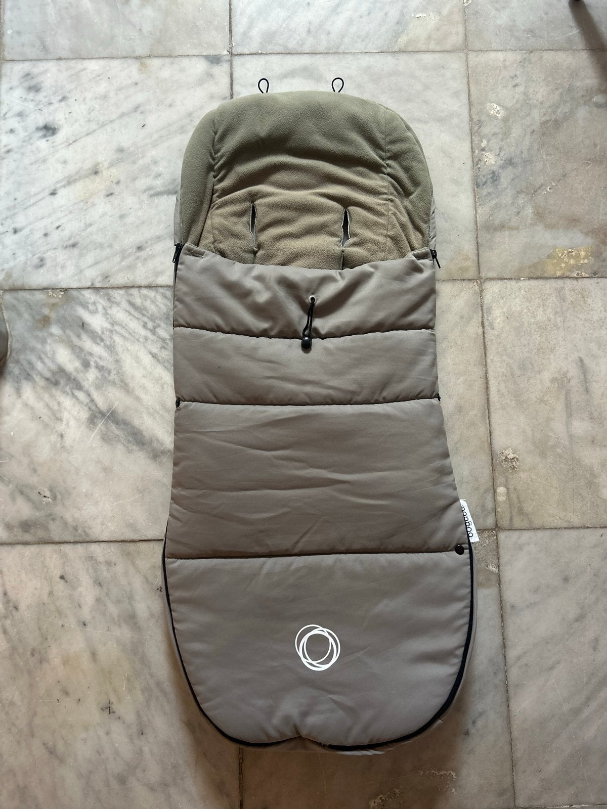 Bugaboo Voetenzak - Grijs/Groen, Ophalen of Verzenden, Gebruikt, Kinderwagen, Bugaboo