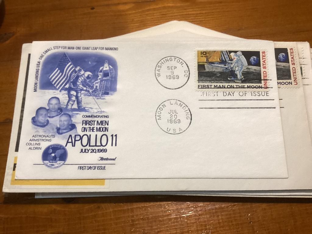 No1316 Ruimtevaart Apollo11 Heb van Nederland jaargangen, Postzegels en Munten, Postzegels | Eerstedagenveloppen, Ophalen, Onbeschreven