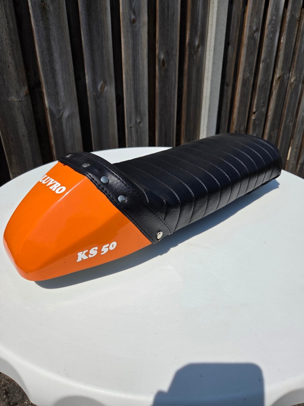 Mooie originele buddy seat voor Luvro Zundapp KS 50, Ophalen
