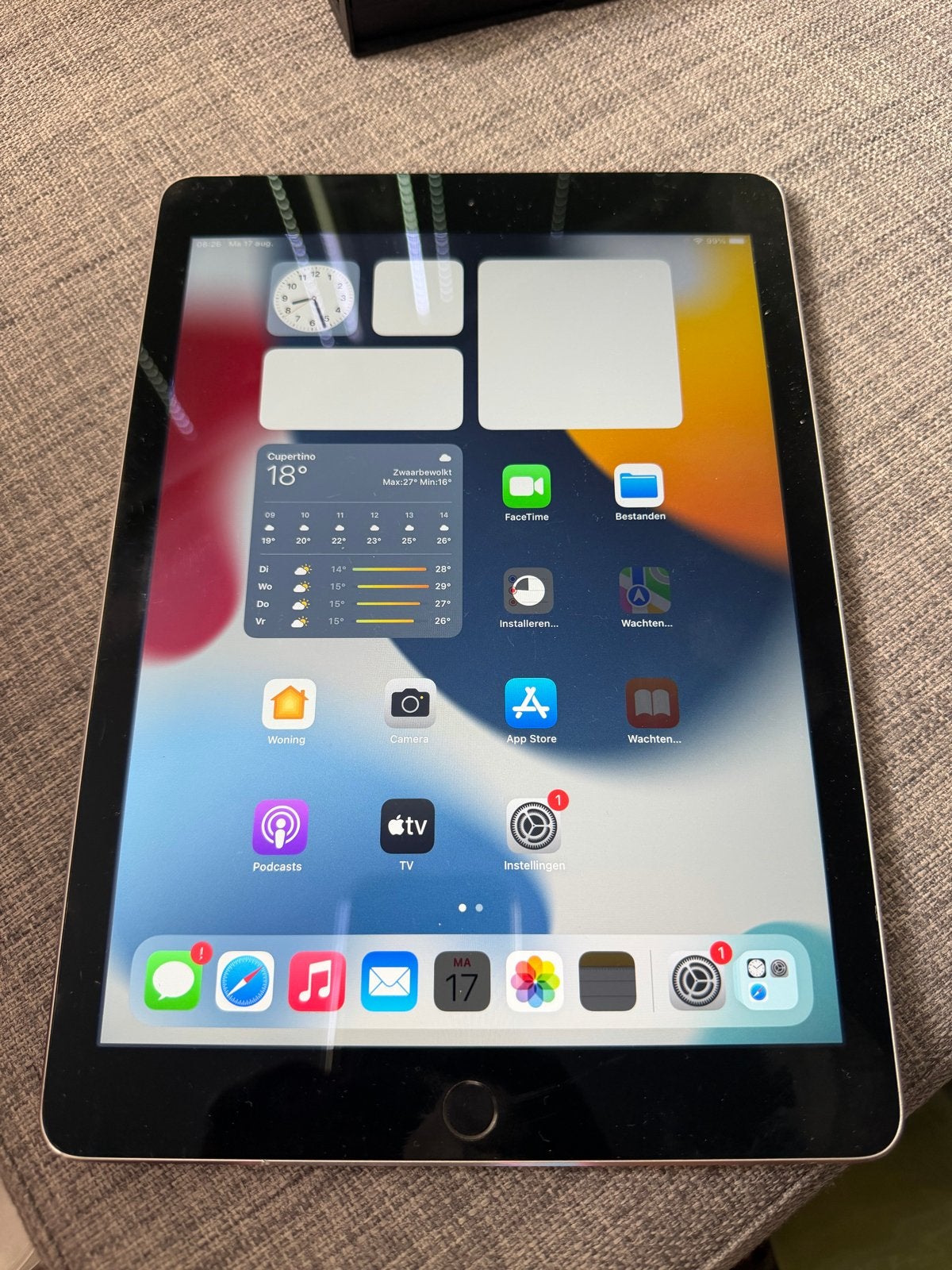 iPad Air 2 Wifi + Cellular - Prima staat, Computers en Software, Apple iPads, 9 inch, Gebruikt, 32 GB, Apple iPad Air