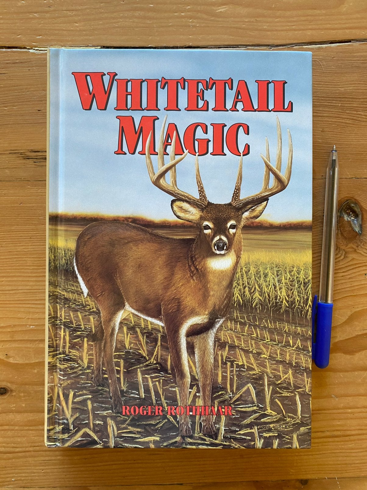 Whitetail Magic- Roger Rothhaar- jacht- jagen- gesigneerd, Ophalen of Verzenden, Zo goed als nieuw, Overige onderwerpen