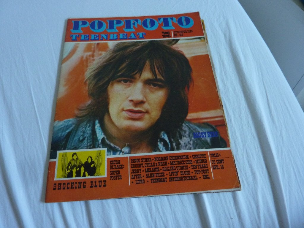 POPFOTO 1970-SHOCKING BLUE-C STEVENS-STONES-MELANIE-A PRICE, Verzenden, 1960 tot 1980, Tijdschrift