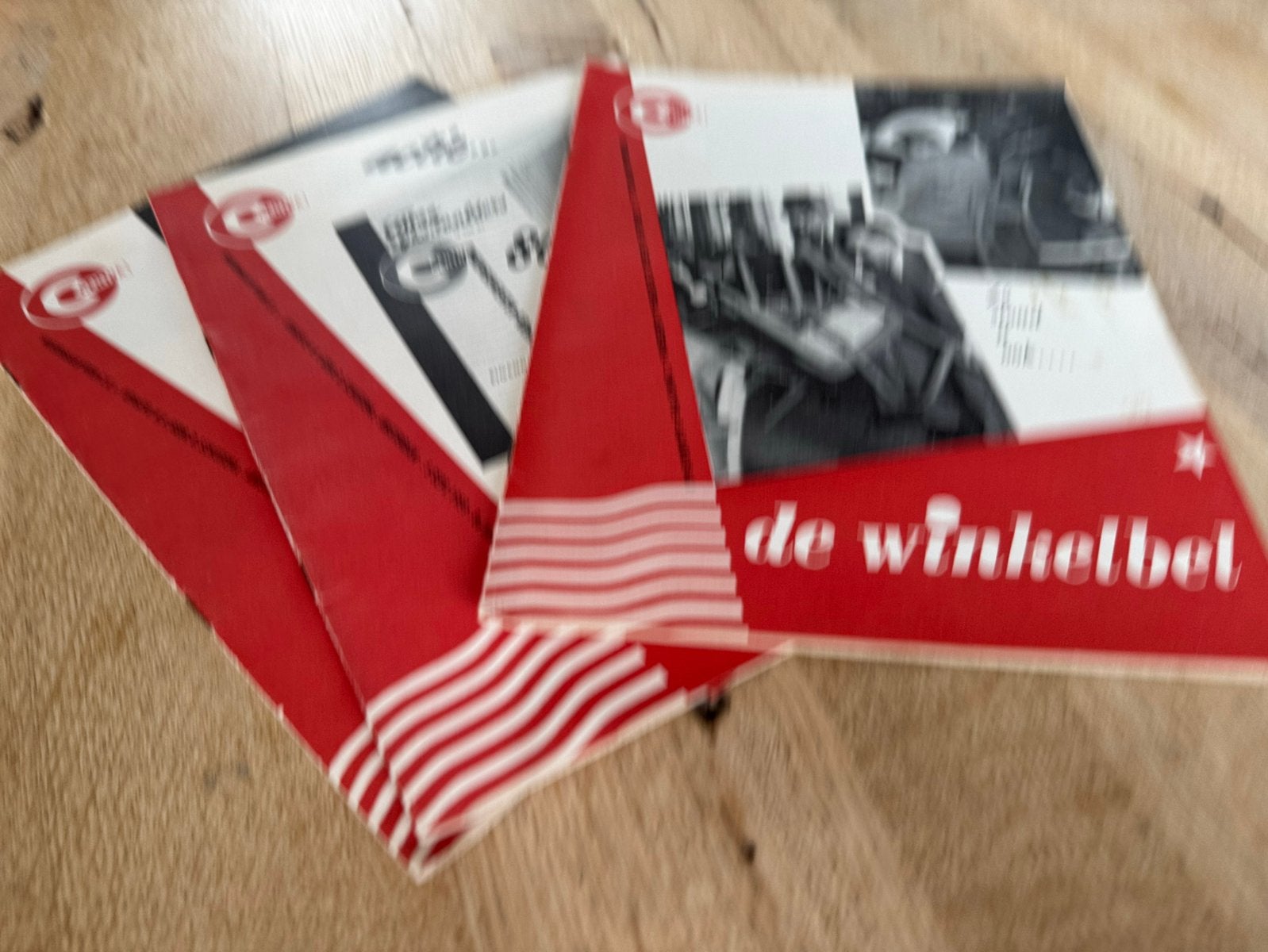 3 tijdschriften De Winkelbel van de Centra 1959, Verzenden, 1940 tot 1960, Tijdschrift