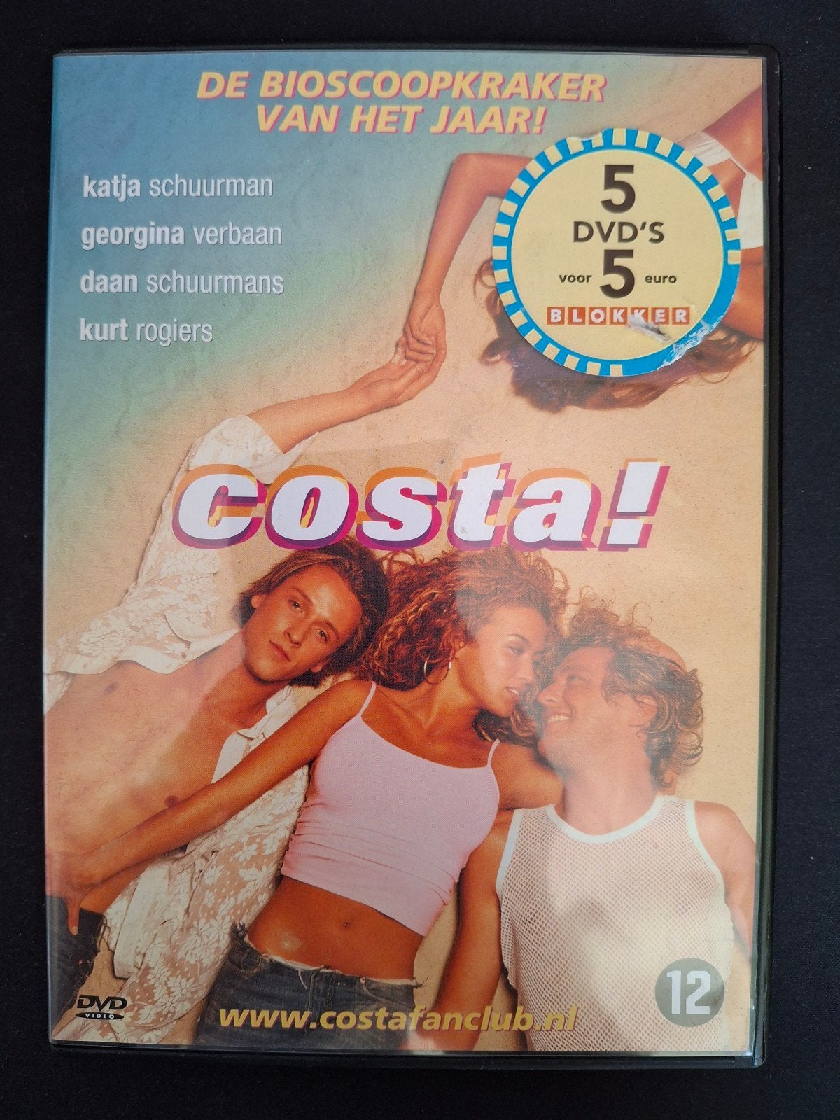 Costa! DVD - Nederlandse Romantische Komedie !4 voor 3!, Romantische komedie, Zo goed als nieuw, Vanaf 12 jaar, Ophalen of Verzenden