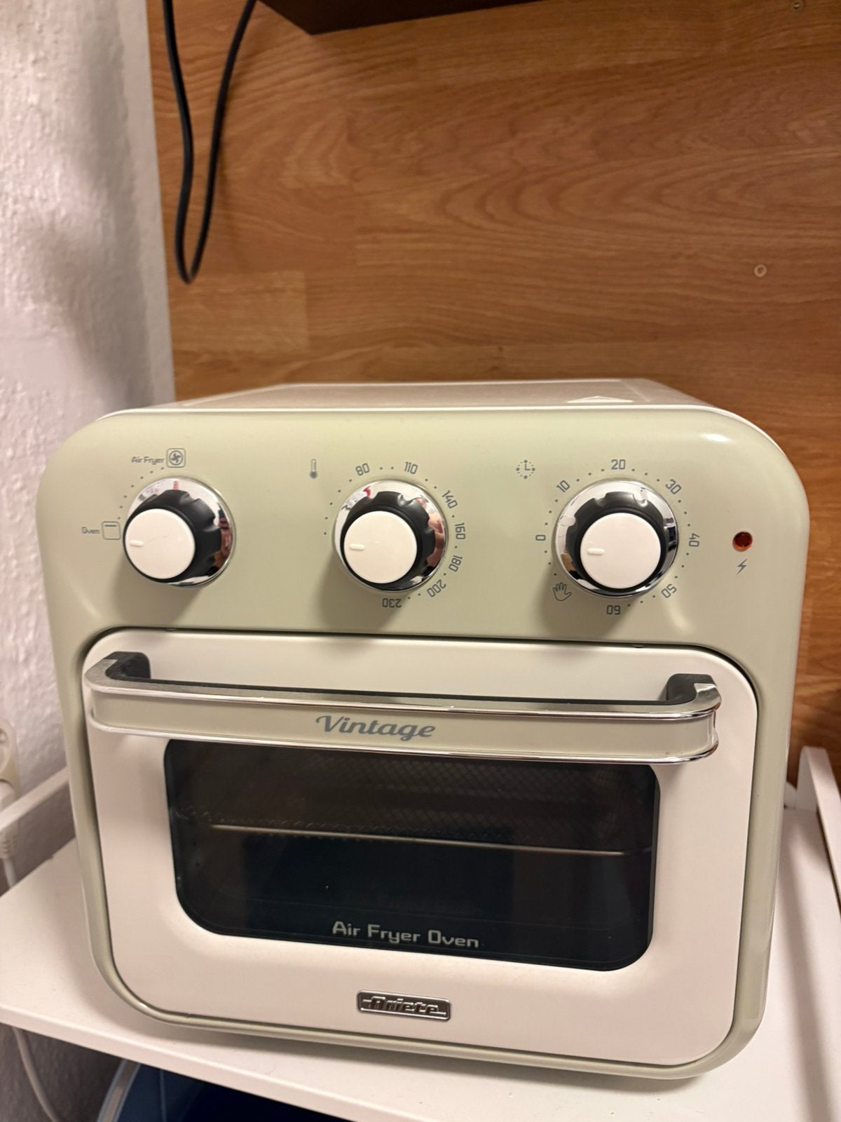 Ariete Vintage Mini Oven als nieuw, Ophalen, Minder dan 45 cm, Overige merken, Hete lucht
