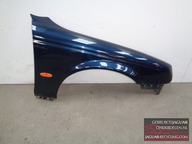 Spatbord / scherm rechts S-Type donker blauw Kleur, Gebruikt, -, -, Rechts