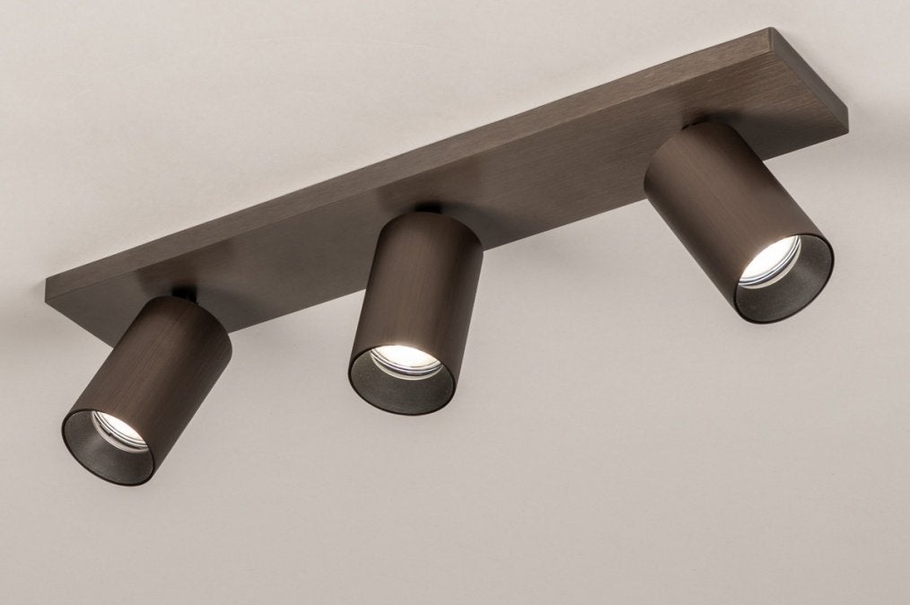 koffiekleur 48cm spots bank bed keuken bedrijf opbouwspots