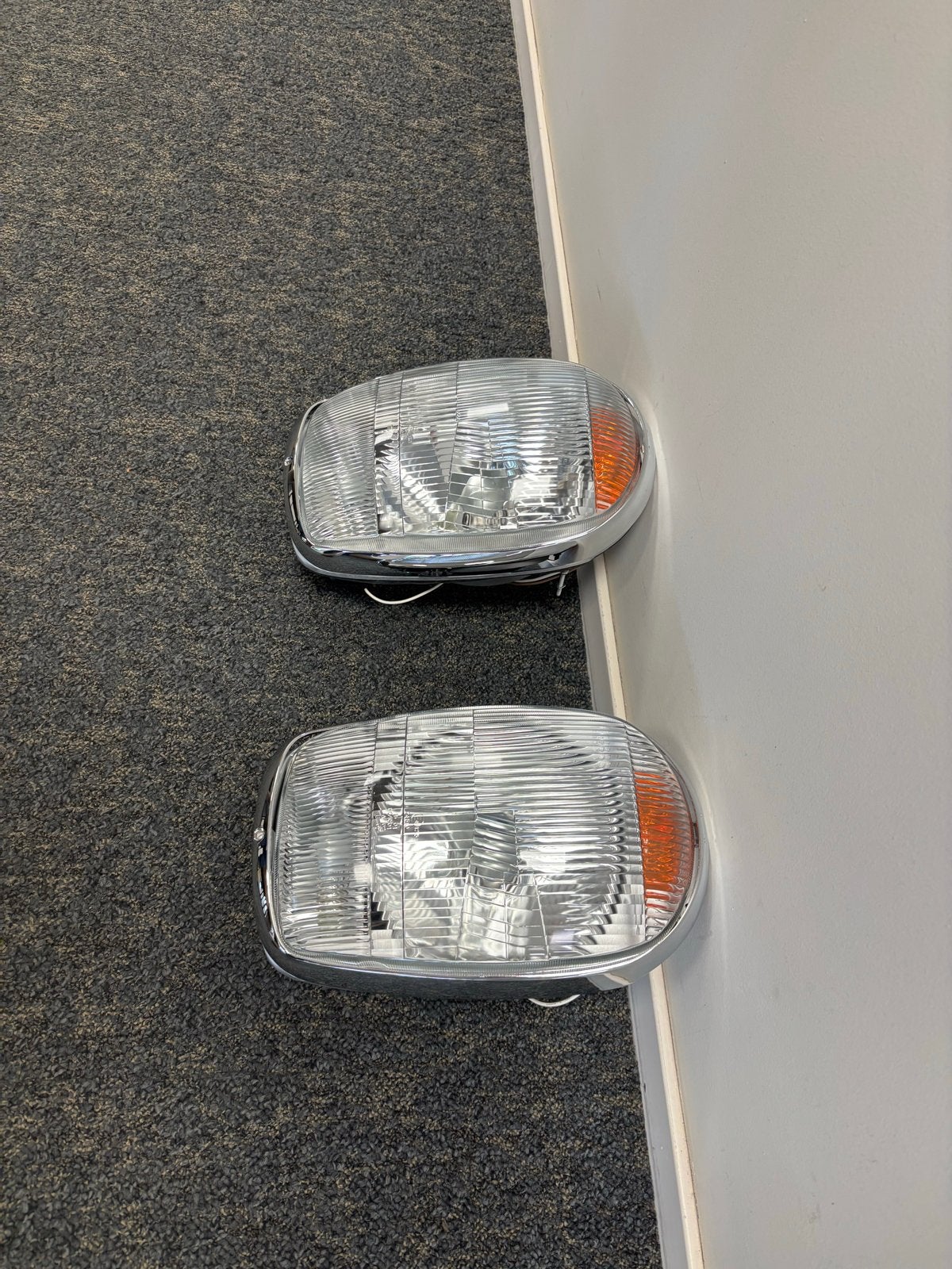 Koplampen set nieuw voor mercedes pagode W113, Auto-onderdelen, Ophalen, Nieuw, Oldtimer onderdelen