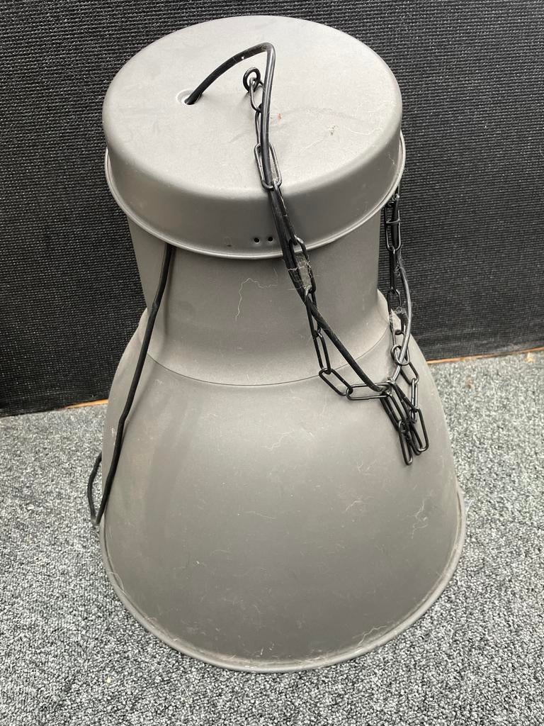 Ikea Hektar Grote Hanglamp - Industriële Stijl, Huis en Inrichting, Lampen | Hanglampen, Ophalen, Gebruikt, Metaal, 50 tot 75 cm