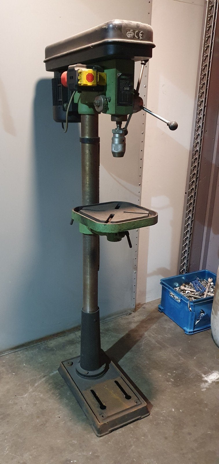 Rexon Kolomboormachine RDM100 F 400V - Bouwjaar 1994, Doe-het-zelf en Verbouw, Ophalen, Variabele snelheid, Kolomboormachine, Gebruikt