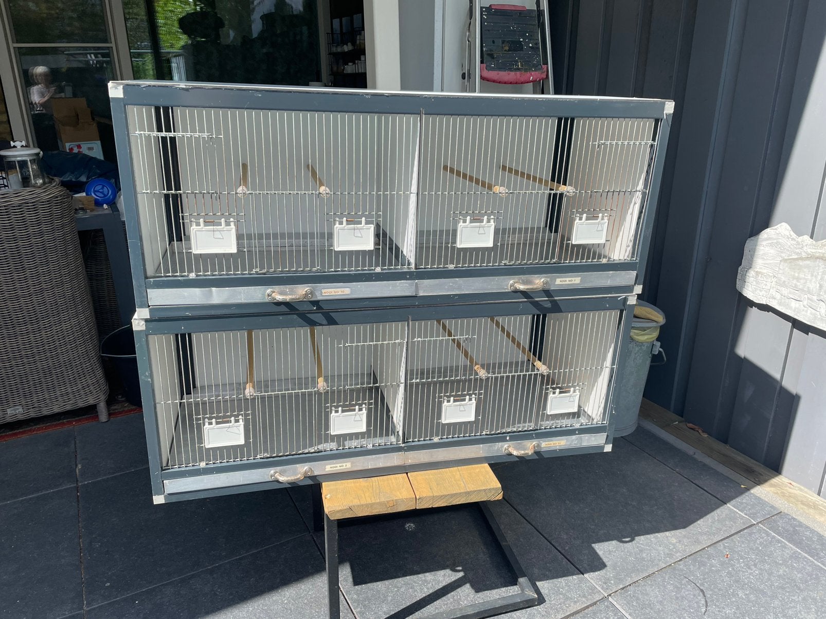 Broedkooien, Ophalen, Gebruikt, Aluminium, Broedkooi of Kweekkooi