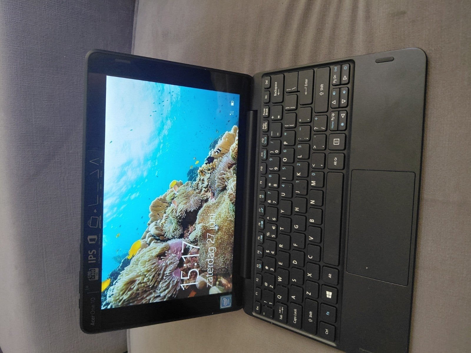 Acer Tablet Laptop - Veelzijdig 2-in-1 apparaat, 10 inch, 32 GB, Ophalen of Verzenden, One 10
