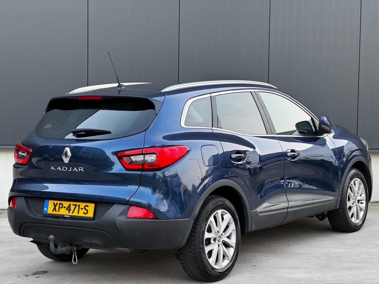 Renault Kadjar 1.2 TCe Bose / LED / Automaat / Keyless / Tre, Auto's, Kadjar, Gebruikt, Euro 6, Blauw