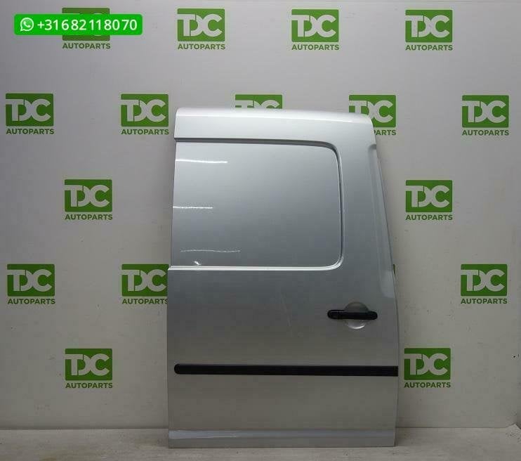 Volkswagen Caddy MAXI (07-15) Schuifdeur rechts zilvergrijs, Auto-onderdelen, Carrosserie en Plaatwerk, Gebruikt, Rechts, Ophalen of Verzenden