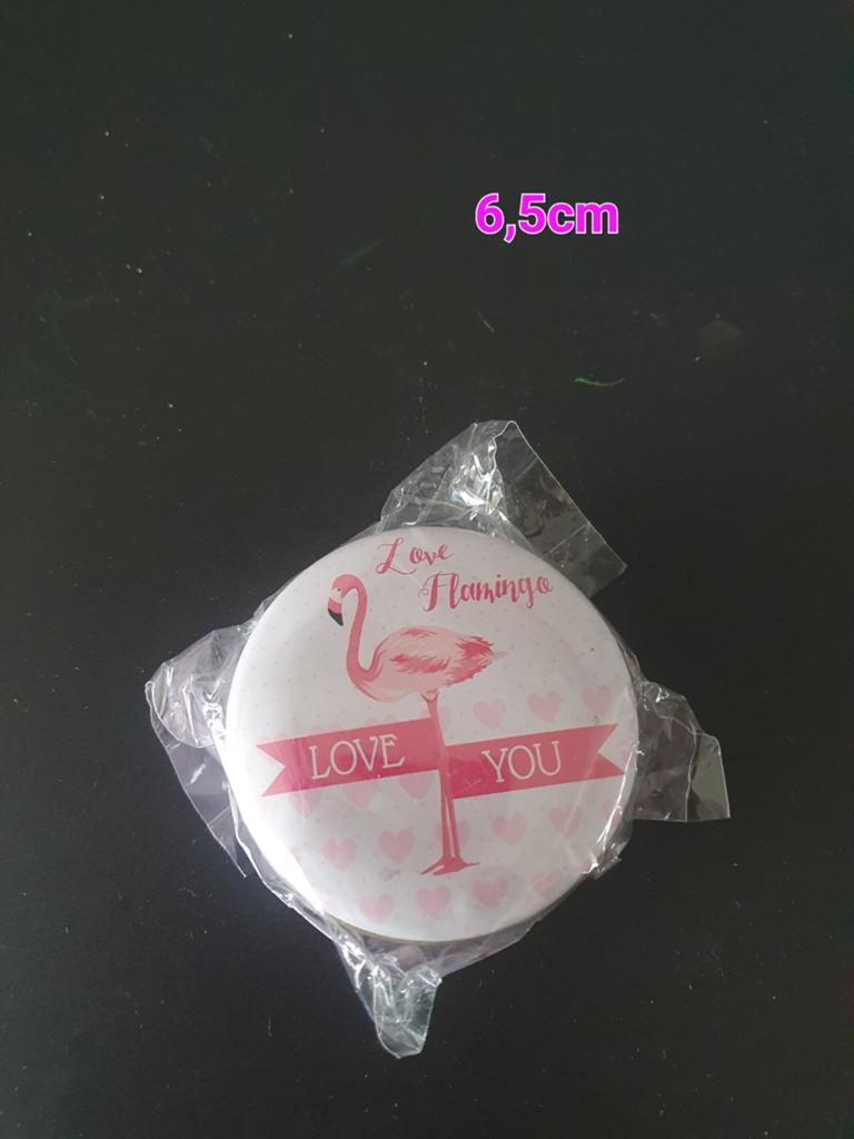 Nieuw mini blikje met flamingo design - 6,5cm, Verzamelen, Ophalen of Verzenden, Nieuw, Overige, Overige merken
