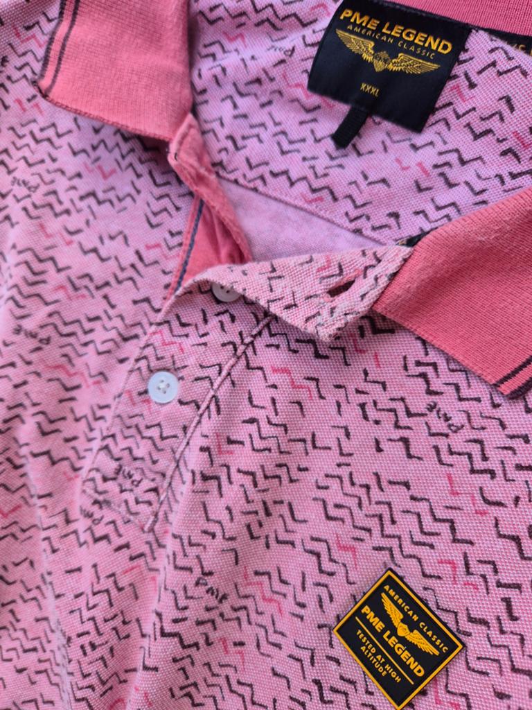 Pme Legend Pall Mall polo shirt prints Maat XXXL, ., Shirt, Ophalen of Verzenden, Zo goed als nieuw