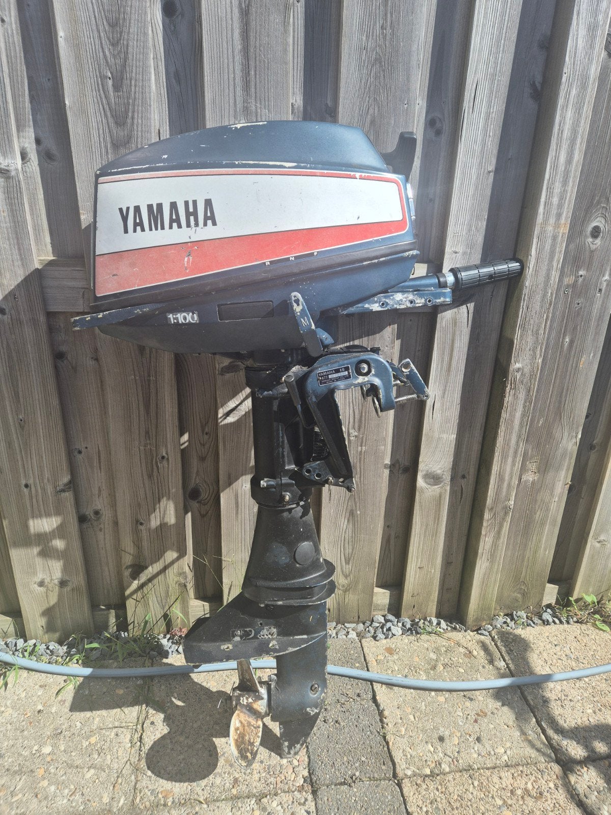 Yamaha 8pk kortstaart opknapper, Ophalen of Verzenden, Gebruikt, Motor en Techniek, Motorboot