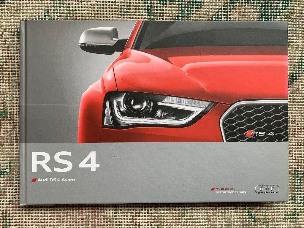 Hardcover brochure Audi RS4 Avant 8K 2012 nieuw, Boeken, Nieuw, Ophalen of Verzenden, Audi, Audi
