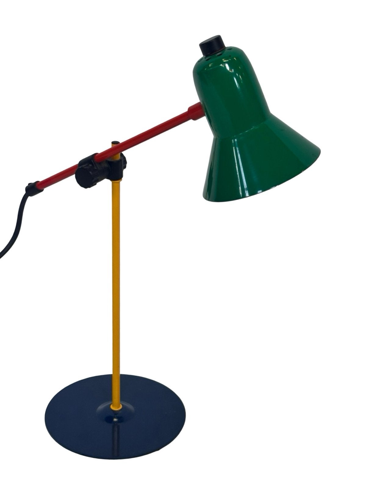 Vintage Massive bureaulamp tafellamp jaren 80, Ophalen of Verzenden
