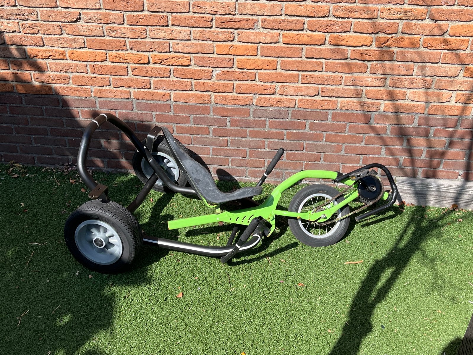 Groene Berg skelter met 3 wielen, Ophalen, Gebruikt, Berg