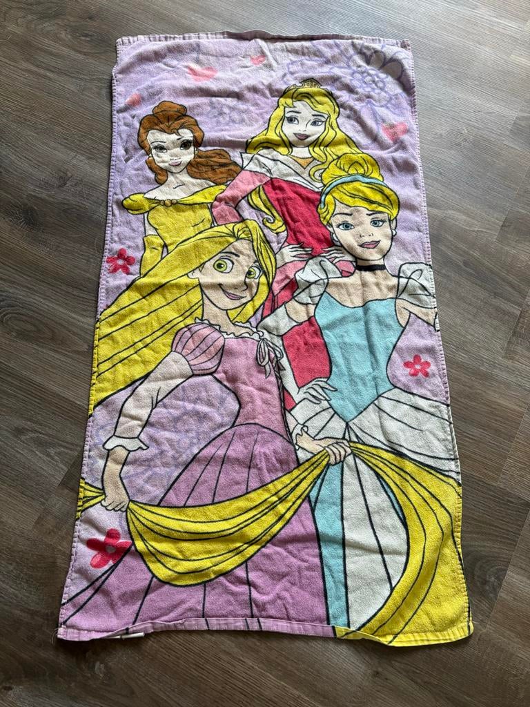 Disney prinsessen strandlaken 60x120, Ophalen, Gebruikt, Meisje, One size